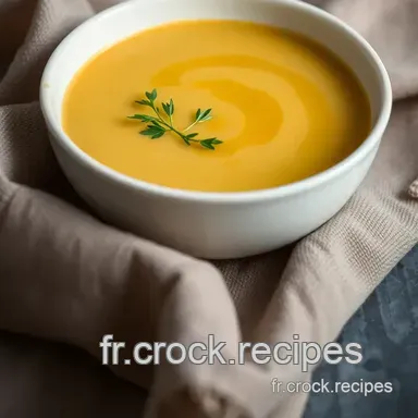 Soupe Potiron Facile: Velout&eacute; d'Automne &agrave; Tomber! Fiche recette