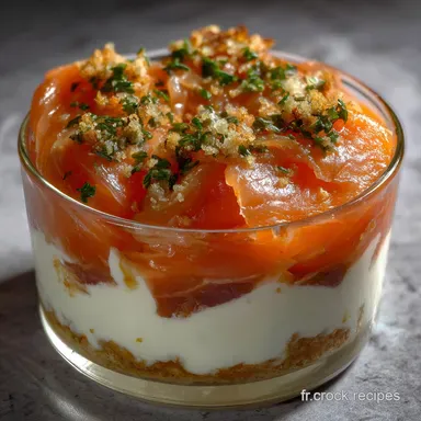 Verrine Ap&eacute;ritive L&eacute;g&egrave;re Et Raffin&eacute;e Au Saumon Pour Enchanter Vos: Fra&icirc;cheur Garantie Fiche recette