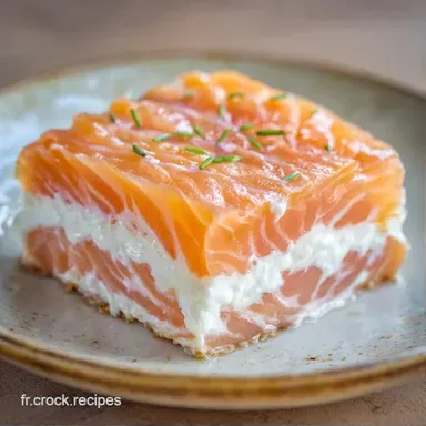 Verrine Saumon Fromage Frais pour 4 Fiche recette