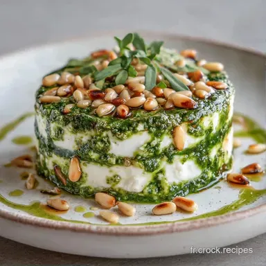 Verrine Tricolore au Pesto de Basilic Fiche recette
