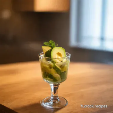 Verrine en Ap&eacute;ro Chic Truite Fum&eacute;e et Avocat Si Facile Fiche recette