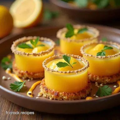 Verrines CitronYuzu et Sp&eacute;culoos Recette de Dessert Express Fiche recette