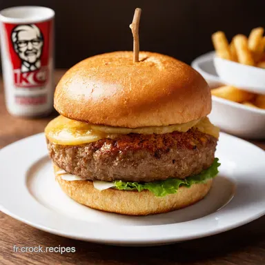 Zinger Burger Prot&eacute;in&eacute; Le KFC Revisit&eacute; Sans Culpabiliser