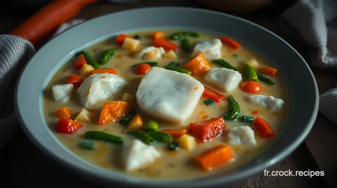 Blanquette de Poisson aux Légumes Frais