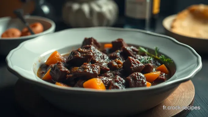 Boeuf Bourguignon – Le Plat Réconfortant de la Bourgogne