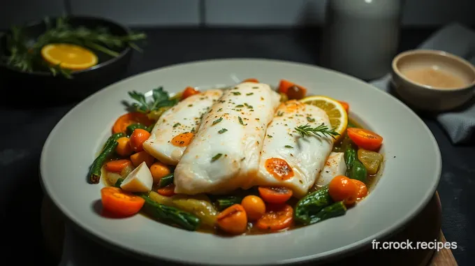 Cabillaud en Papillote aux Aromates et Légumes Croquants