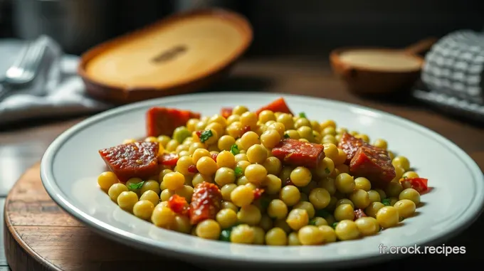 Chorizo et Pois Chiches à la Provençale