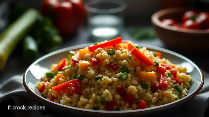 Couscous Végétarien aux Légumes Méditerranéens