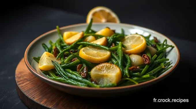 Épinards Frais Sautés à l’Ail et au Citron