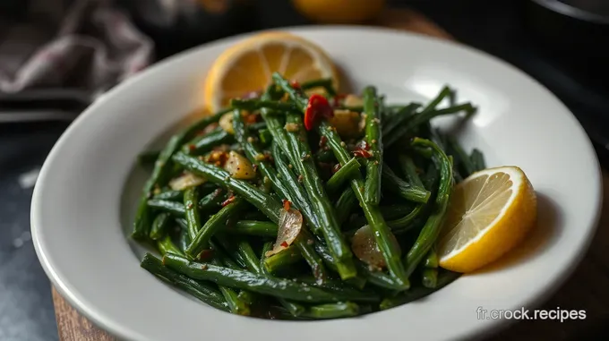 Épinards sautés à l ail et au citron