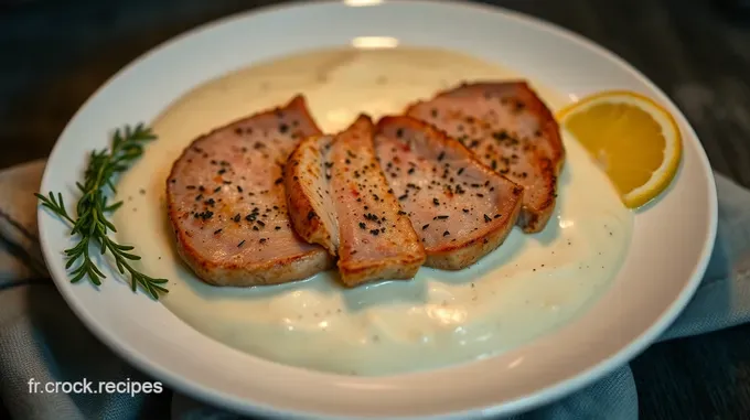 Escalope à la Crème : Délicatesse de Veau en Sauce Crémeuse