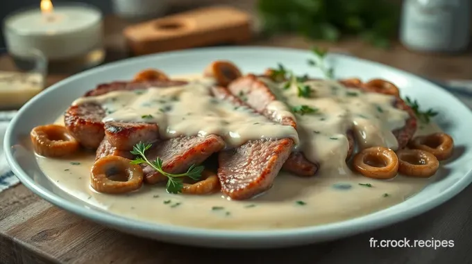 Escalope de Veau à la Crème – Un Classique de la Cuisine Française