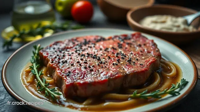 Faux Filet aux Saveurs Provençales Parfaitement Grillé