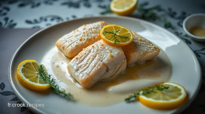 Filet d’Aiglefin à la Crème et Citron