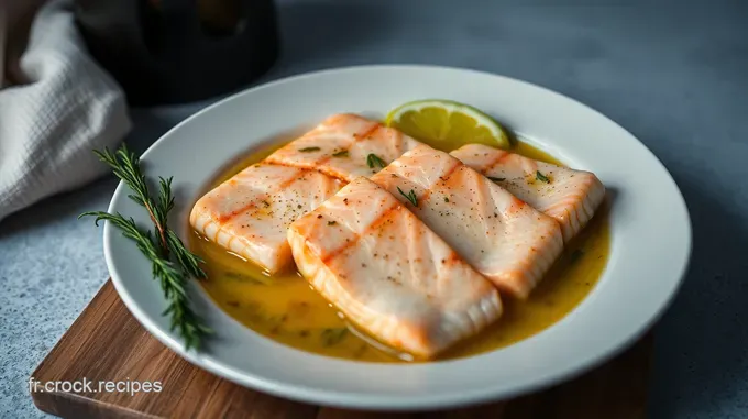 Filets de Saumon à la Moutarde et Herbes