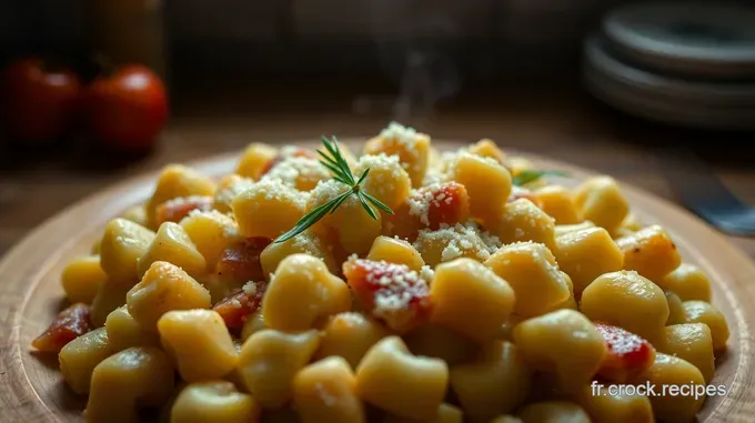 Gnocchi au Four : Gnocchis Rôtis au Fromage Crémeux