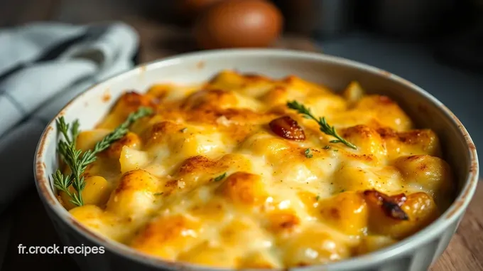 Gratin de Patates Douces Crémeux à la Muscade