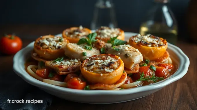 Paupiette de Poulet à la Provençale