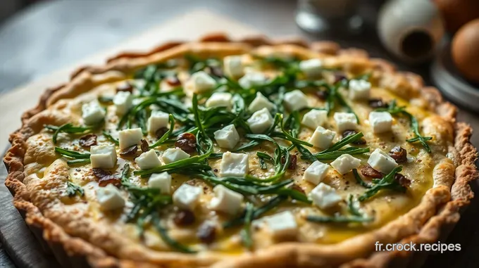 Quiche Savoyarde aux Champignons et Fromage