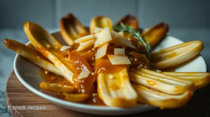 Recette Tatin d’Endives Caramélisées au Miel et au Parmesan