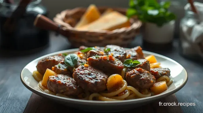 Rumsteak à la Provençale avec Salsa Verde