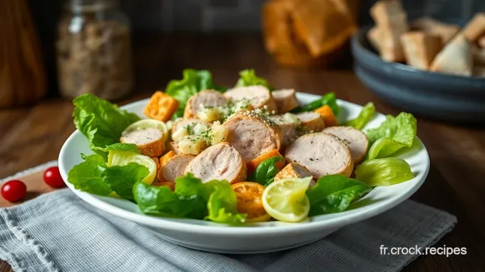 Salade César au Poulet : Un Classique Réinventé