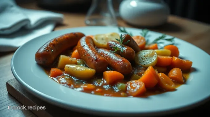 Saucisse Fumée à la Française : Un Festin de Saveurs
