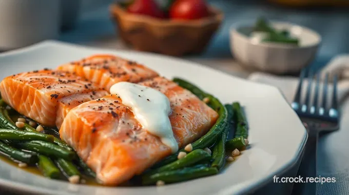 Saumon aux Épinards Crémeux - Une Symphonie de Saveurs et de Fraîcheur