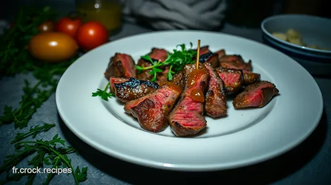 Tagliata de Boeuf : Régal du Terroir Italien