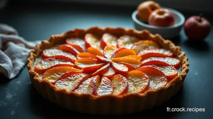 Tarte au Nectarine Paradisiaque