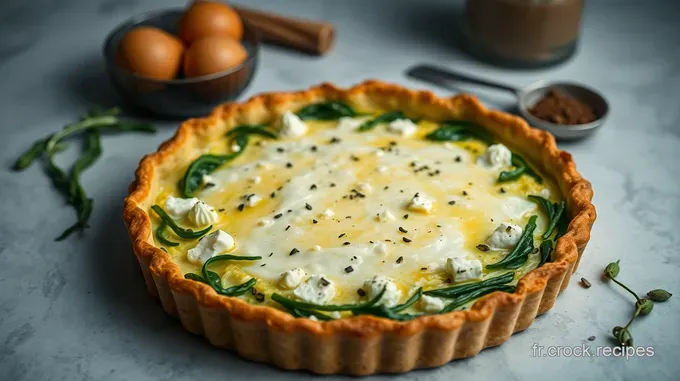 Tarte aux Épinards et Feta