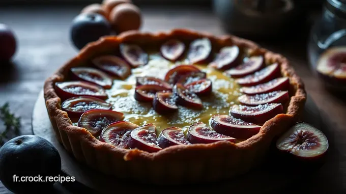 Tarte aux Figues avec Pâte Sablée Maison