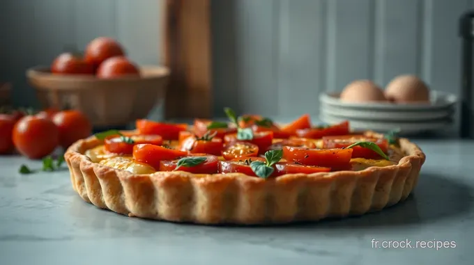 Tarte aux Tomates de Provence : Un Éclat de Saveurs Méditerranéennes