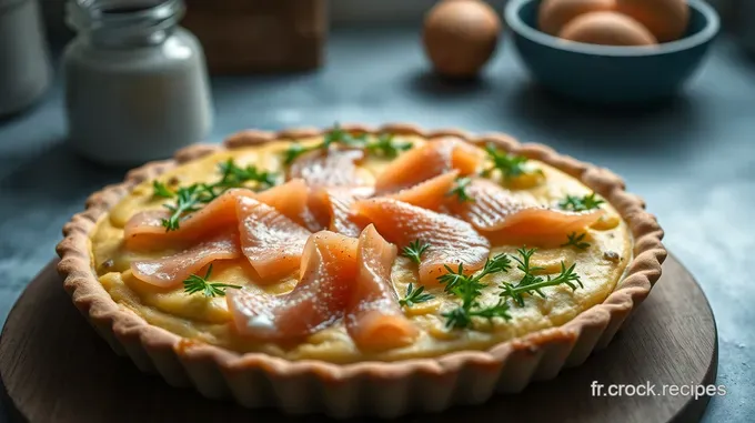 Tarte de Saumon et Épinards : La Délicieuse Fusion