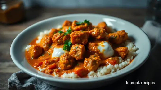 Tikka Masala Authentique: Une Explosion de Saveurs