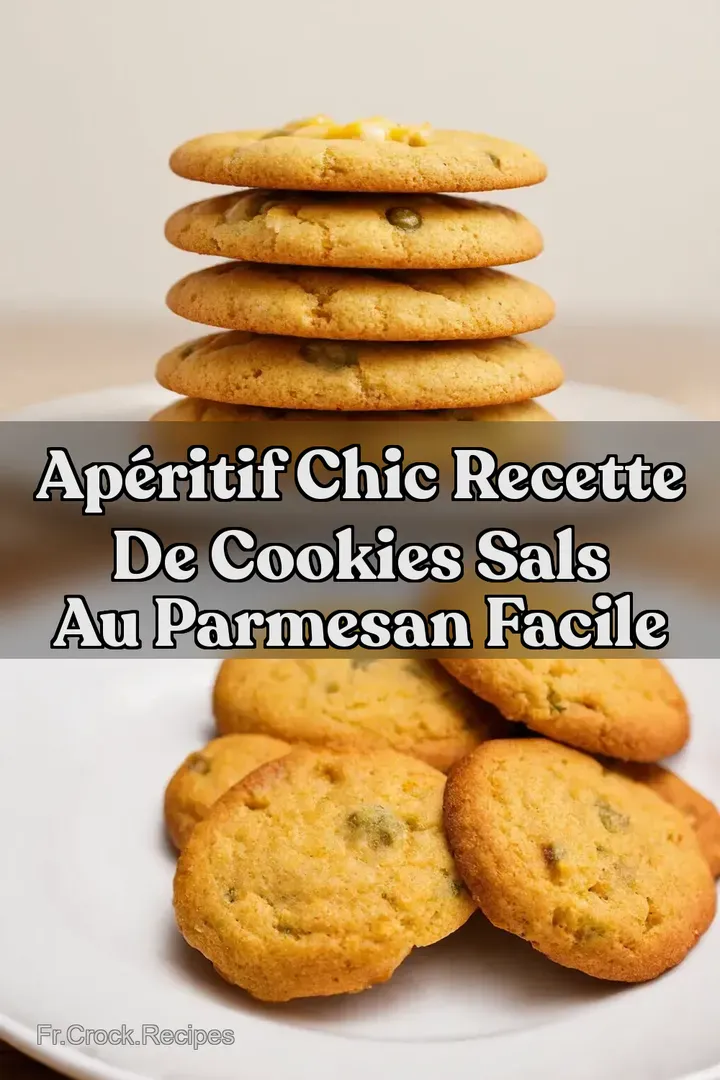 Ap&eacute;ritif Chic Recette de Cookies Sals au Parmesan Facile