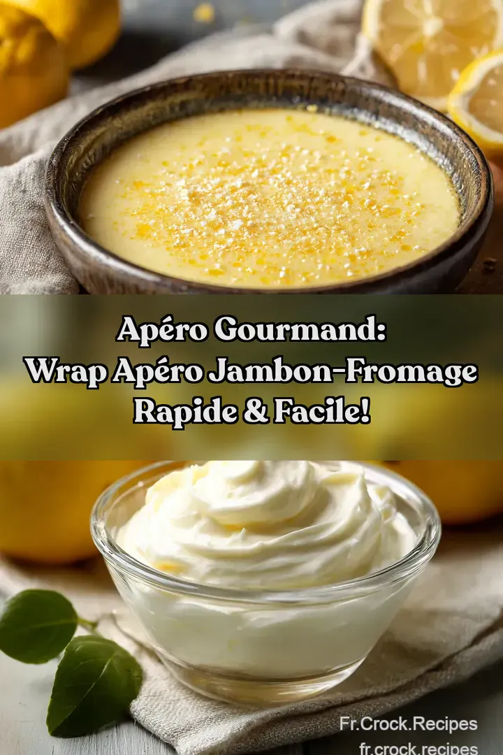 Ap&eacute;ro Gourmand: Wrap Ap&eacute;ro Jambon-Fromage Rapide & Facile!