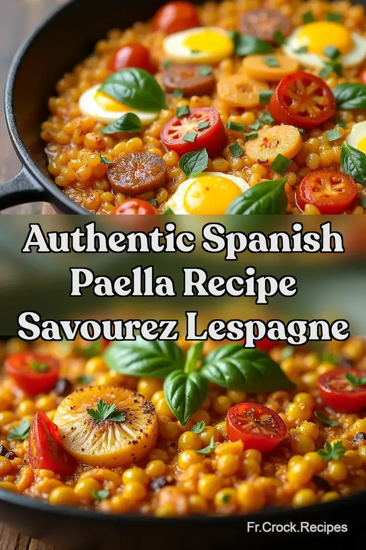 Authentic Spanish Paella Recipe Savourez lEspagne