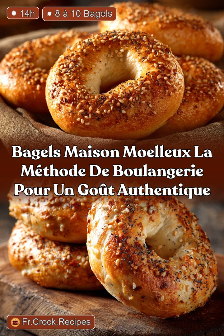 Bagels Maison Moelleux La m&eacute;thode de boulangerie pour un go&ucirc;t authentique