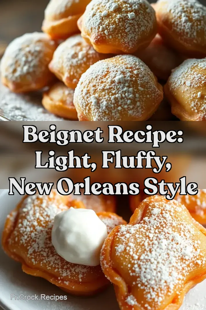 Beignet Recipe: Light Fluffy New Orleans Style