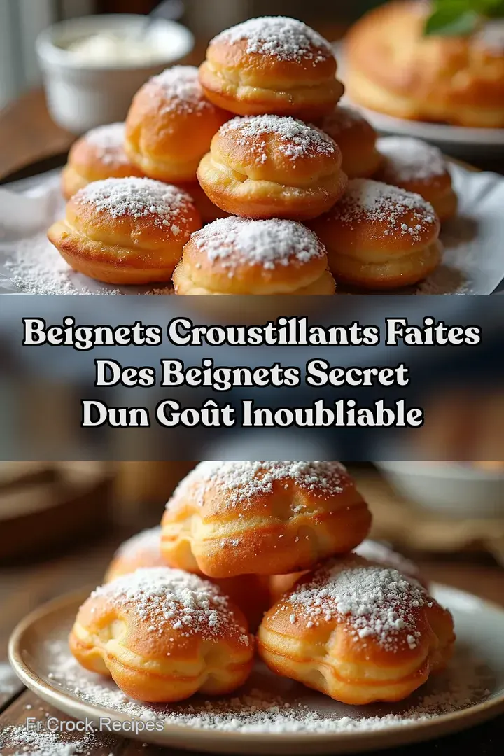 Beignets Croustillants Faites des Beignets Secret dun Go&ucirc;t Inoubliable