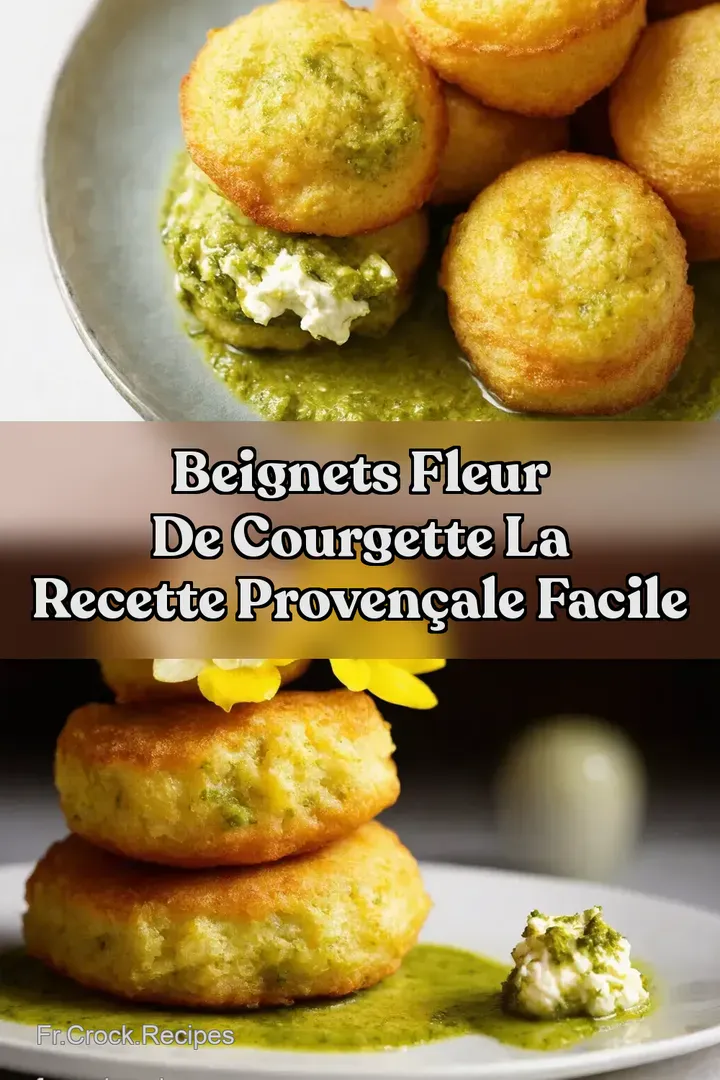 Beignets Fleur de Courgette LA Recette Proven&ccedil;ale Facile