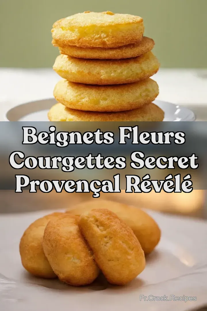 Beignets Fleurs Courgettes Secret Proven&ccedil;al R&eacute;v&eacute;l&eacute;