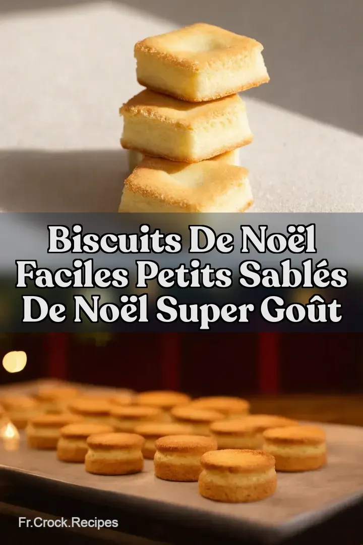 Biscuits de No&euml;l Faciles Petits Sabl&eacute;s de No&euml;l Super Go&ucirc;t