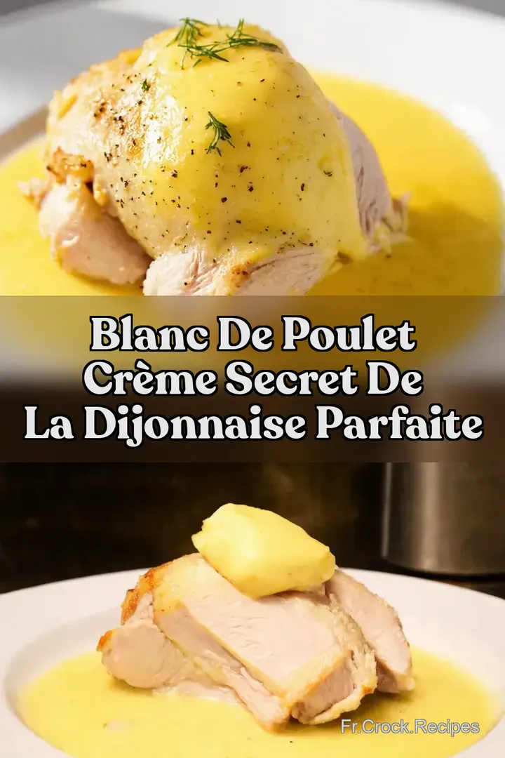 Blanc de Poulet Cr&egrave;me Secret de la Dijonnaise Parfaite