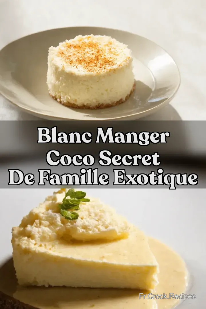 Blanc Manger Coco Secret de Famille Exotique
