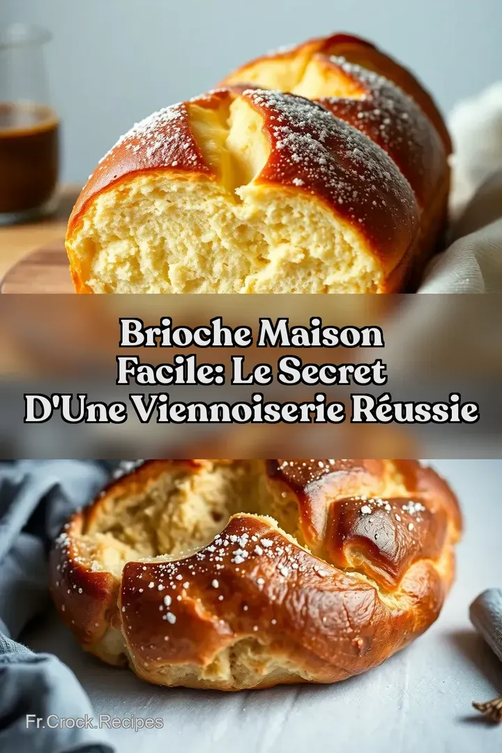 Brioche Maison Facile: Le Secret d une Viennoiserie R&eacute;ussie