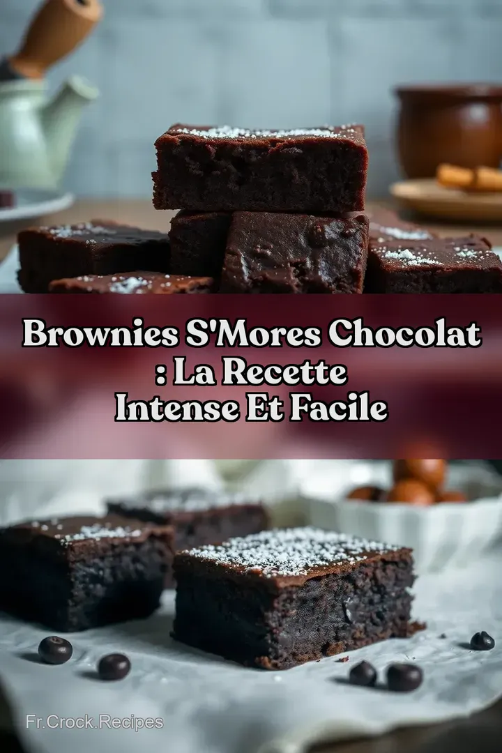 Brownies S mores Chocolat : La Recette Intense et Facile