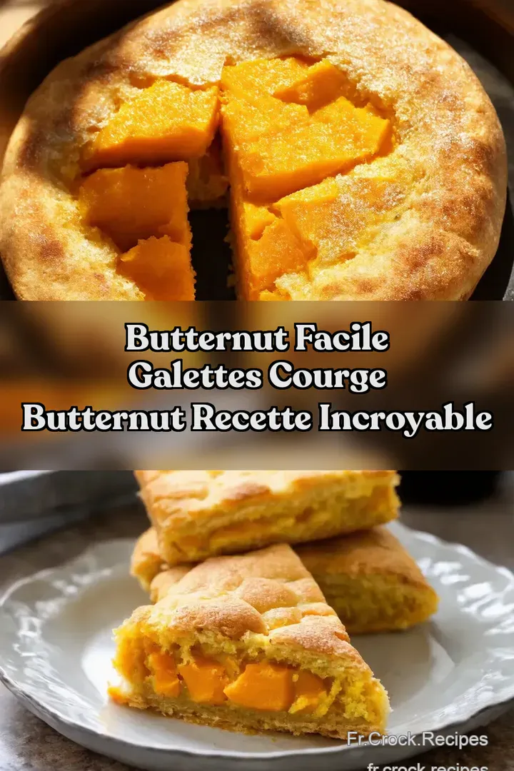 Butternut Facile Galettes Courge Butternut Recette Incroyable