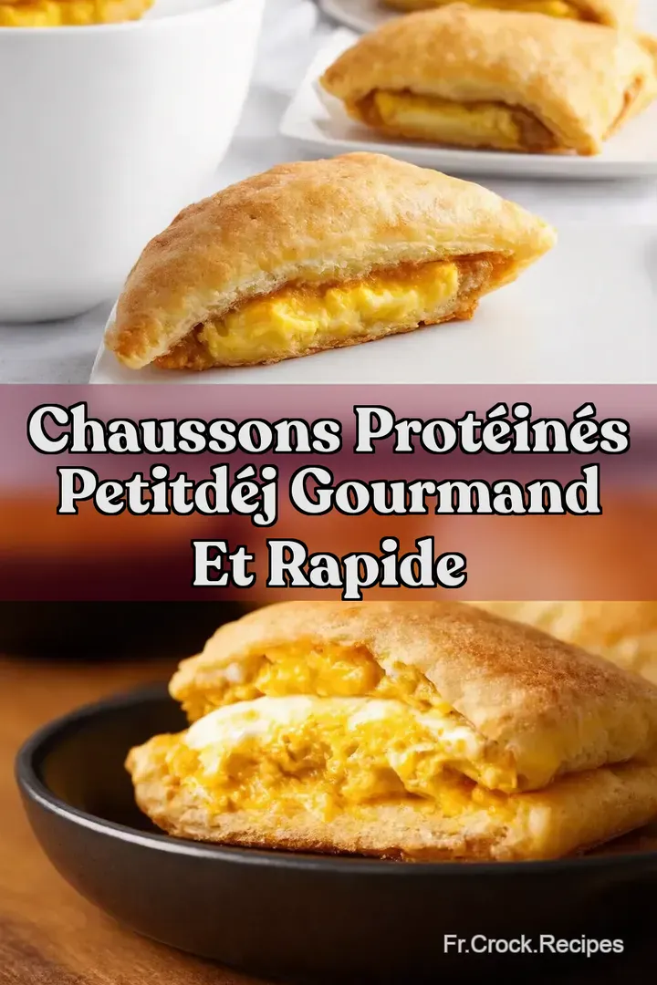 Chaussons Prot&eacute;in&eacute;s Petitd&eacute;j gourmand et rapide